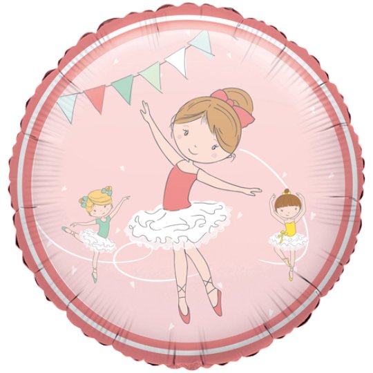 Little Dancer Foil Balloon - 18 Inch 