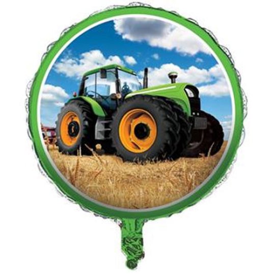 Tractor Foil Balloon - 18 Inch 