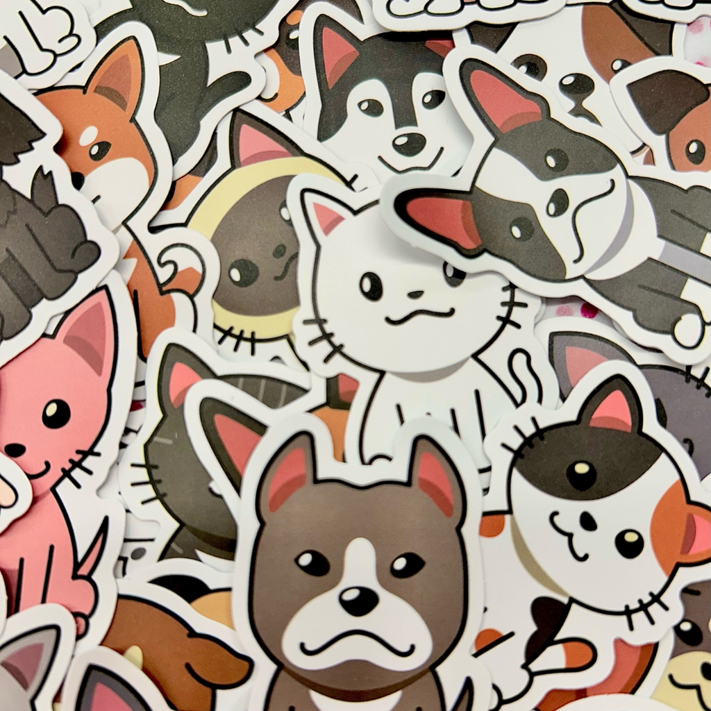 Cats And Dogs Random Sticker