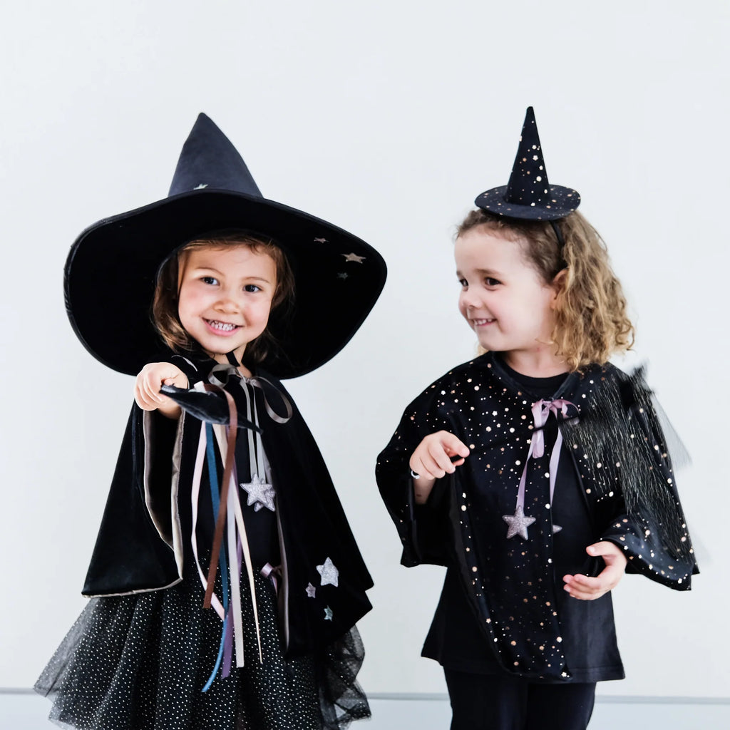 Mimi & Lula Raven Mini Witch Hat Halloween