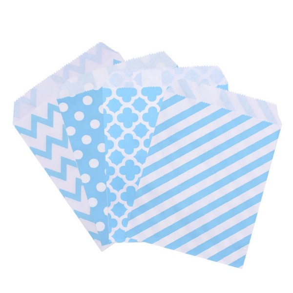 Assorted Paper Party Bags - Blue