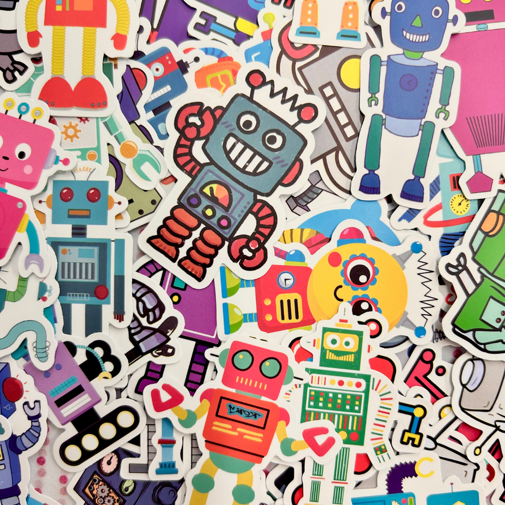 Robot Random Sticker