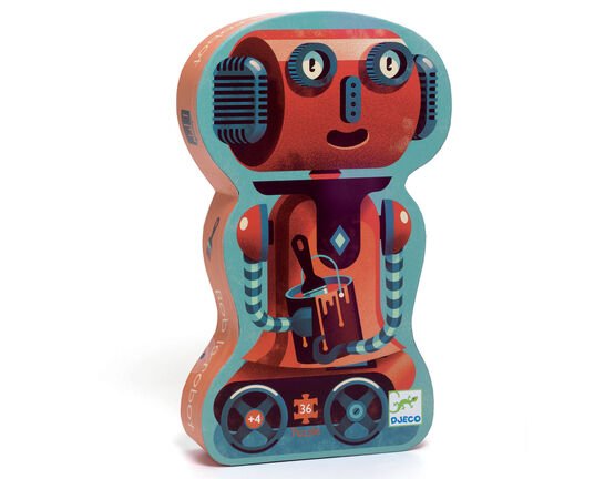 Djeco Bob The Robot 36pc Puzzle - Radish Loves