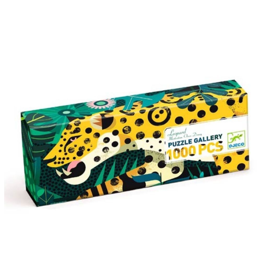 Djeco Leopard 1000pc Gallery Puzzle - Radish Loves