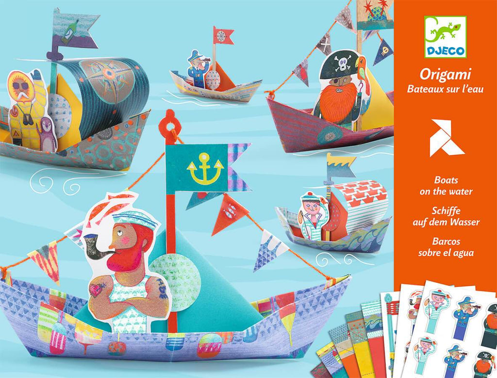 Djeco Origami Set Boats On The Water - Radish Loves