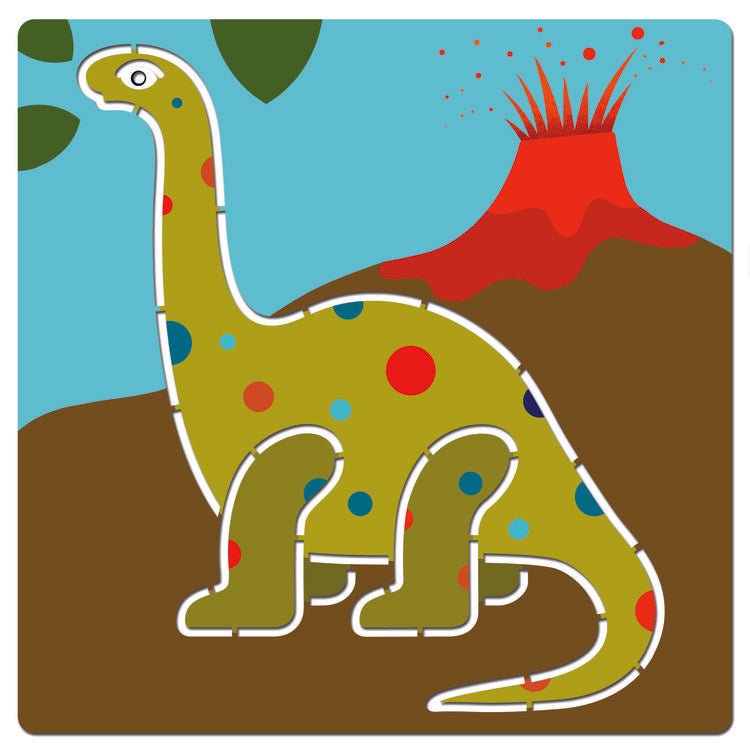 Djeco Stencils Dinosaurs - Radish Loves
