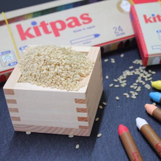 Kitpas Rice Wax Crayon Medium - 6 Colours - Radish Loves