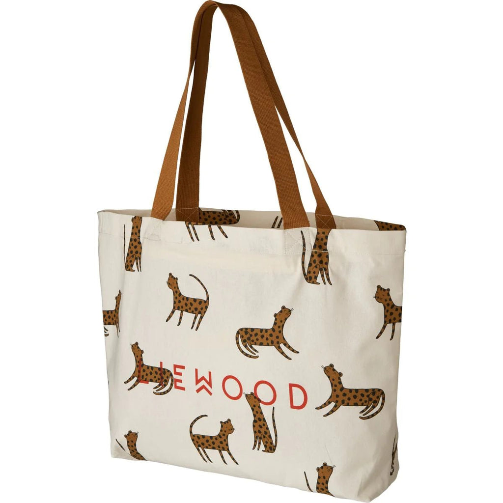 Liewood Tote Bag Big - Leopard/Sandy - Radish Loves