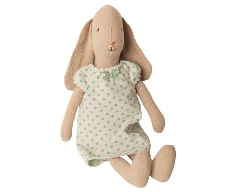 Maileg Bunny In Mint Nightgown Size 2 - Radish Loves