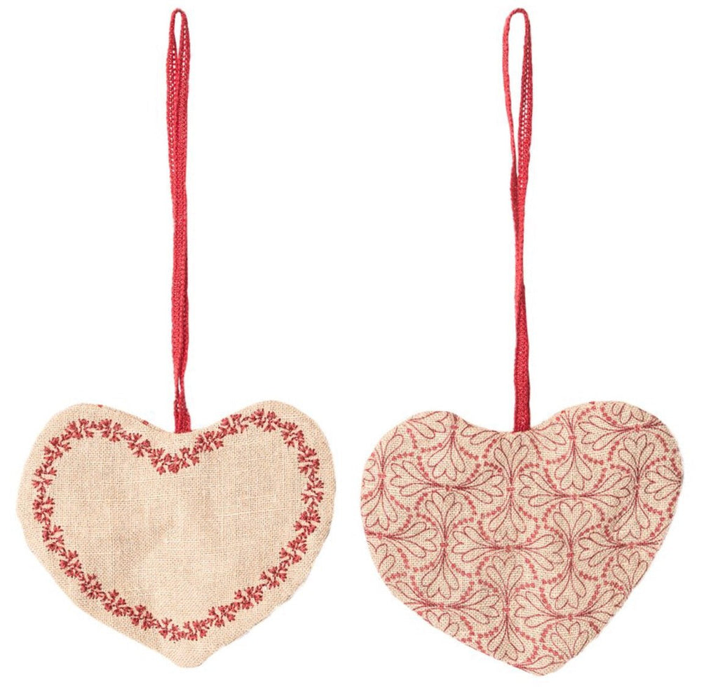 Maileg Fabric Heart Ornament - Radish Loves
