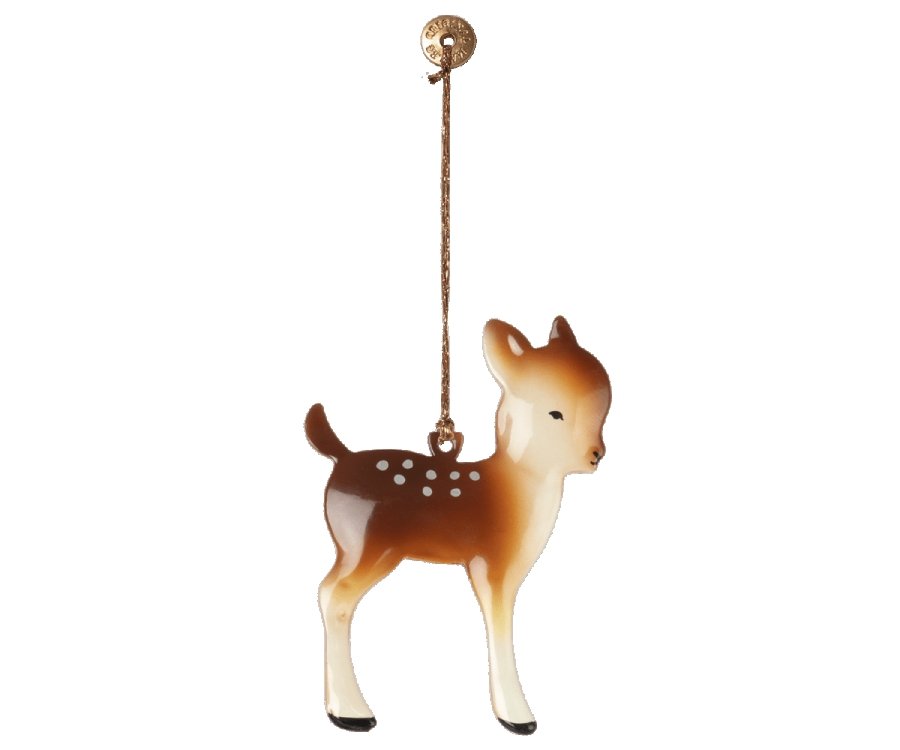 Maileg Metal Ornament Bambi Small - Radish Loves