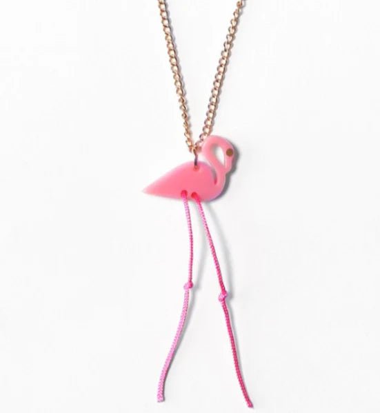 Meri Meri Flamingo Necklace - Radish Loves