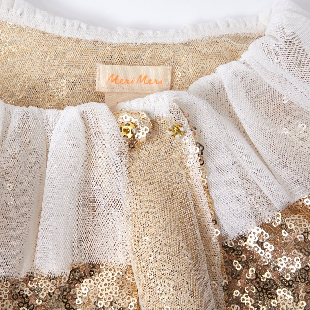 Meri Meri Gold Sparkle Cape Costume - Radish Loves
