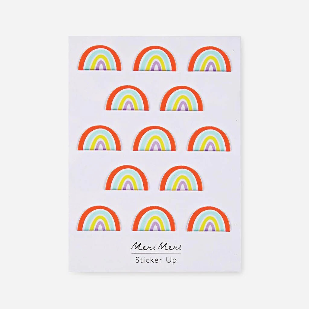 Meri Meri Puffy Stickers Rainbow - Radish Loves