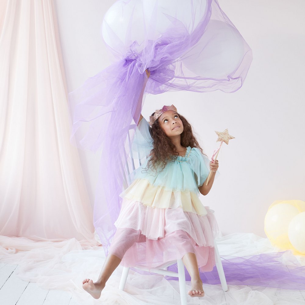 Meri Meri Rainbow Ruffle Princess Costume - Radish Loves