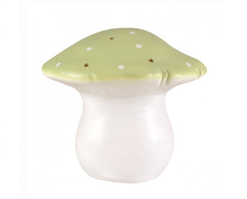 Mushroom Lamp Large - Olive - Radish Loves