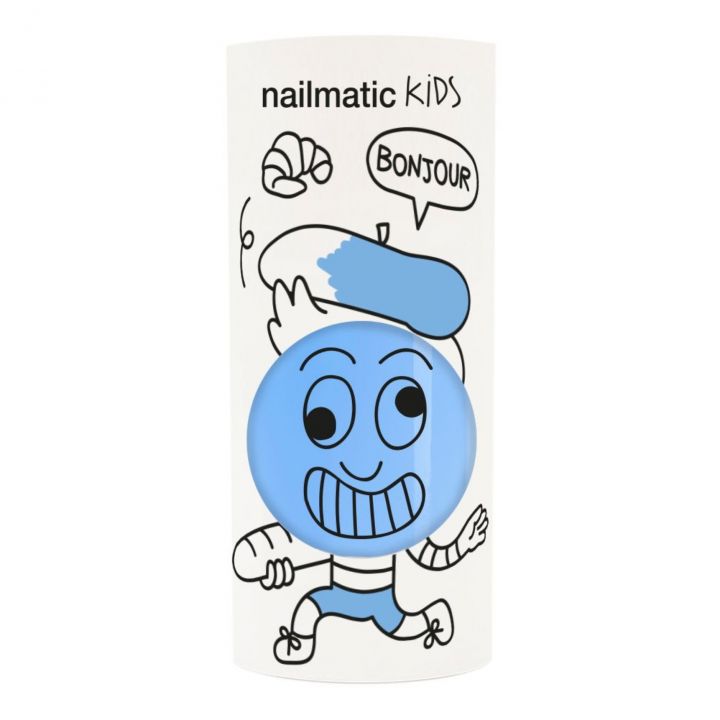 Nailmatic Kids Gaston Blue Nail Polish - Radish Loves