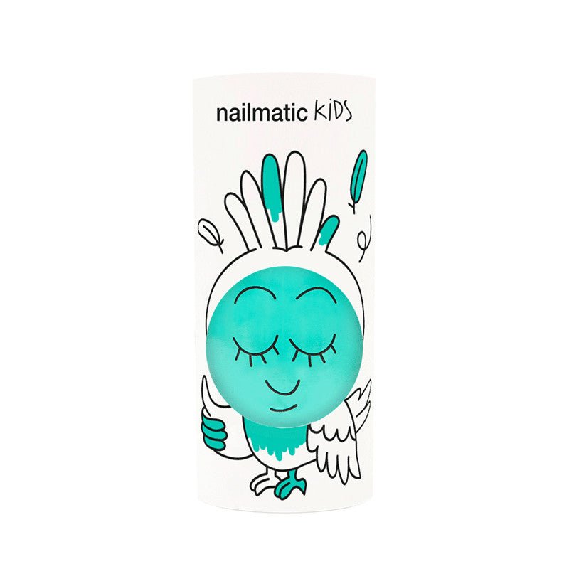 Nailmatic Kids Rio Mint Green Nail Polish - Radish Loves