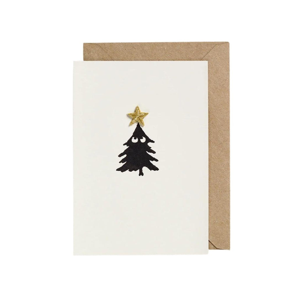 Petra Boase Iron On Christmas Card Charm Tree - Radish Loves