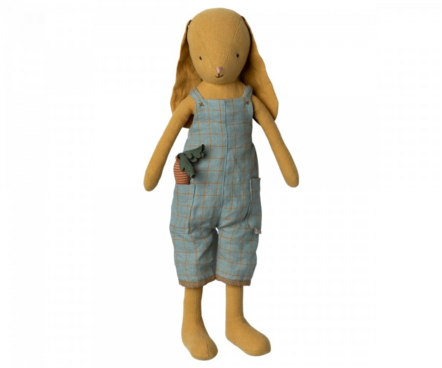 PRE ORDER Maileg Bunny Size 3 Dusty Yellow Overall - Radish Loves