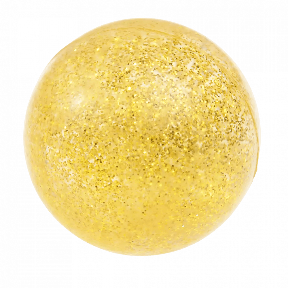 Rex London Glitter Bouncy Ball - Gold Dog - Radish Loves