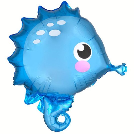 Seahorse Foil Balloon - 21 Inch - Radish Loves
