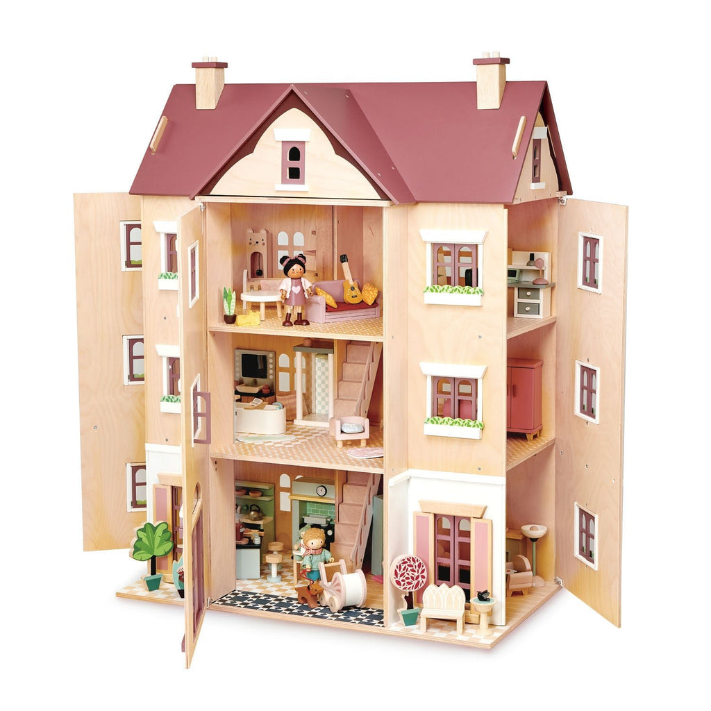 Tender Leaf Toys Fantail Hall Dolls House - Radish Loves