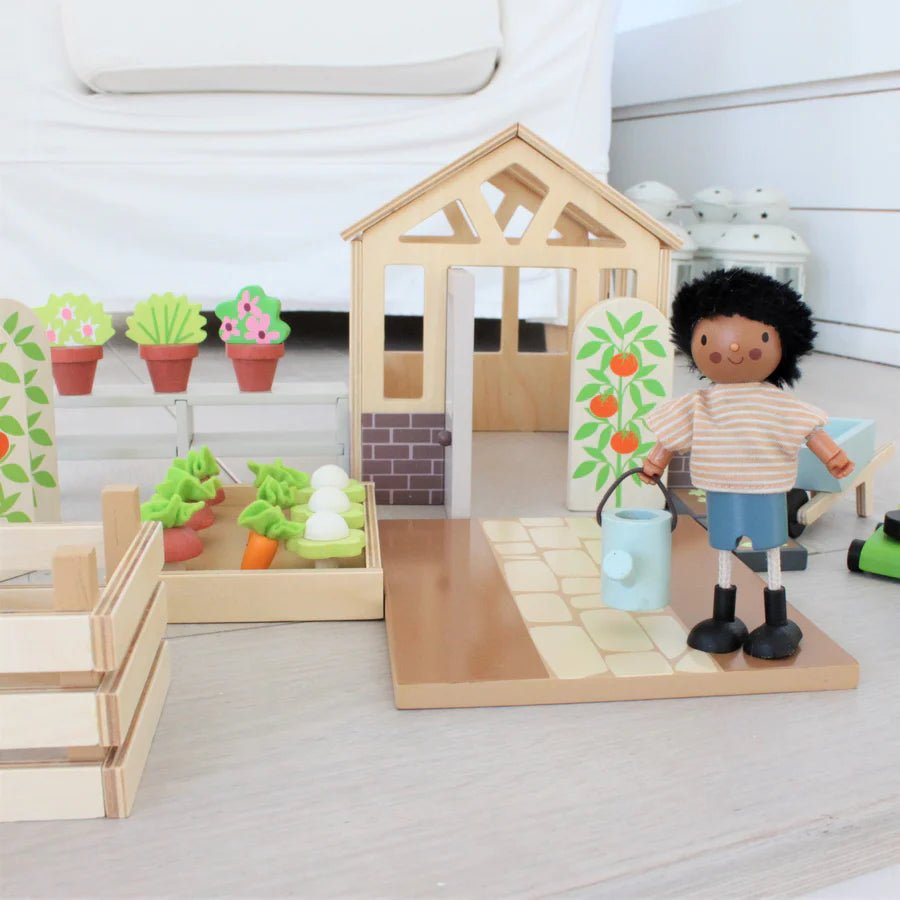 Tender Leaf Toys Greenhouse and Garden Set - Radish Loves