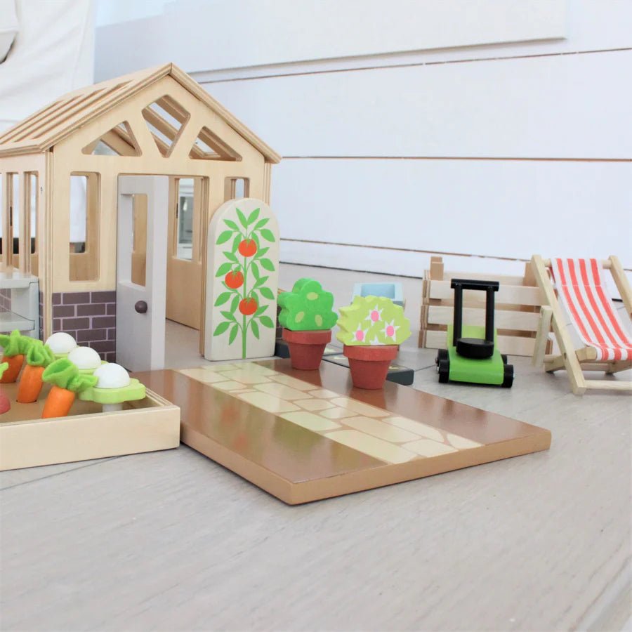 Tender Leaf Toys Greenhouse and Garden Set - Radish Loves