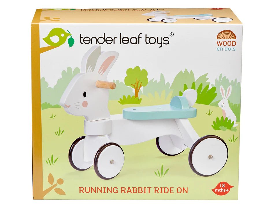 Tender Leaf Toys Running Rabbit Ride On - Radish Loves