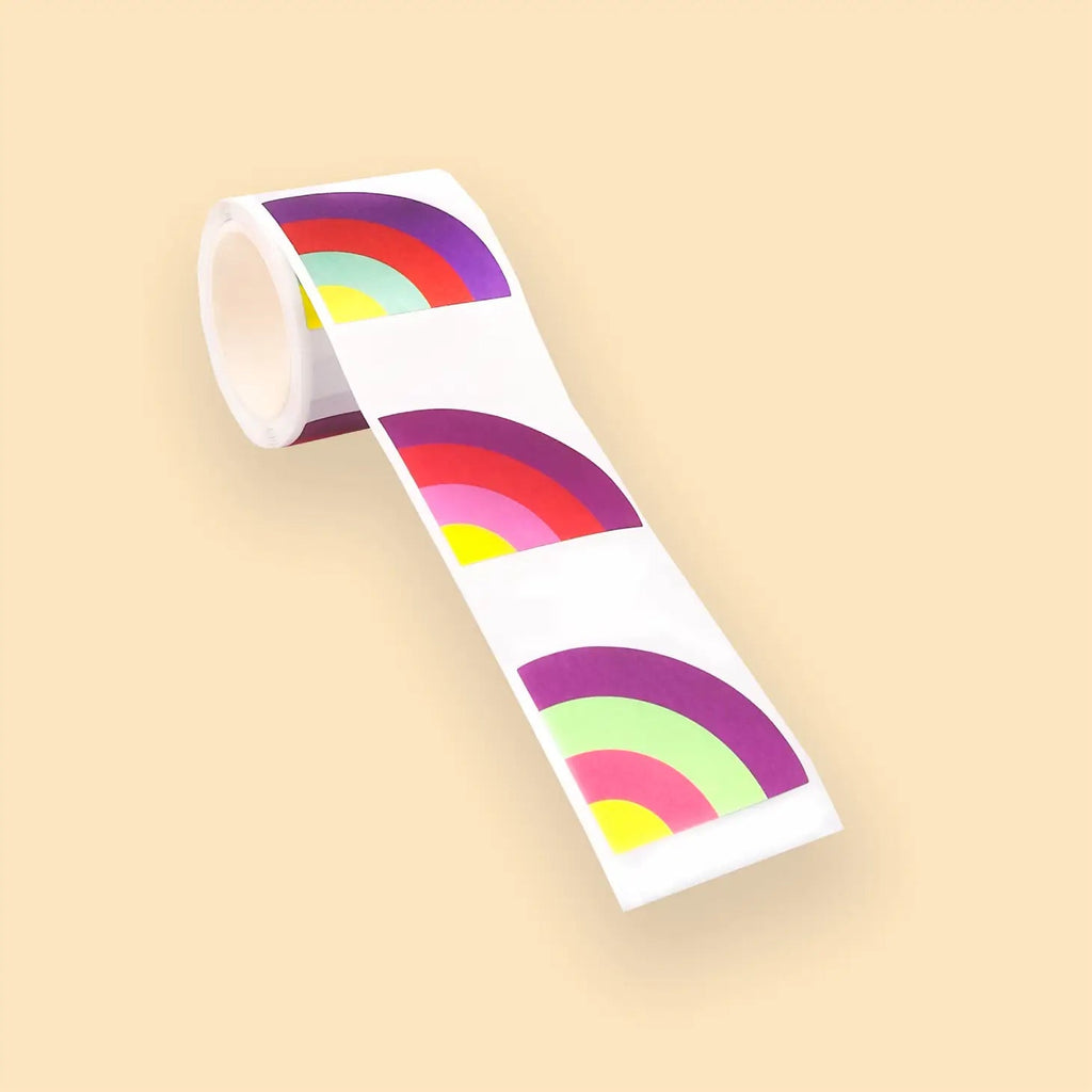 Wow Goods 100 Rainbow Stickers - Radish Loves