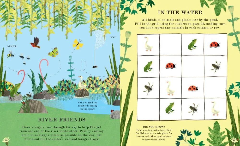 Bee: Natures tiny miracle activity book