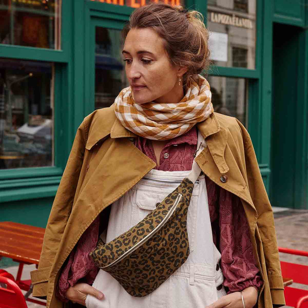 Rose in April - BIANCA SWADDLE VICHY CARAMEL