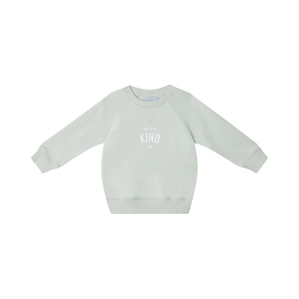 Bob & Blossom Pebble Grey 'One of a Kind' Sweatshirt