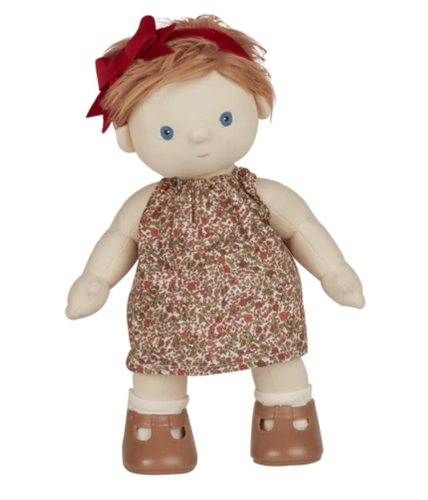 Olli Ella Dinkum Doll - Una dress Holiday Set