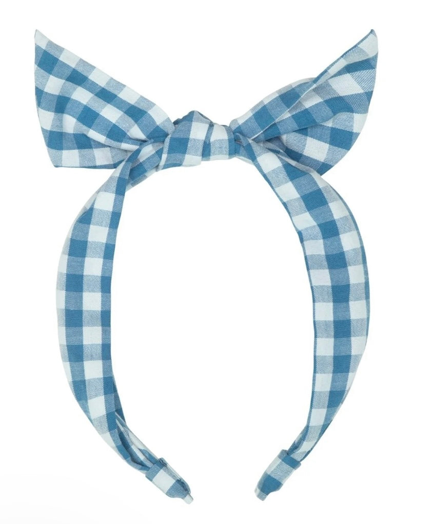 Rockahula Picnic Tie Gingham Headband