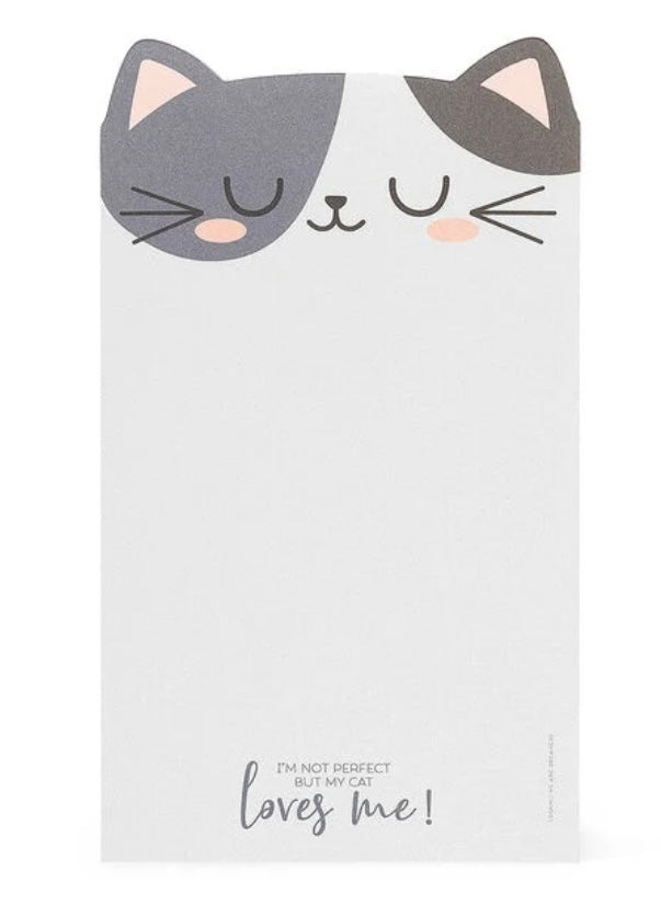 Legami Paper Thoughts Notepad - Kitty