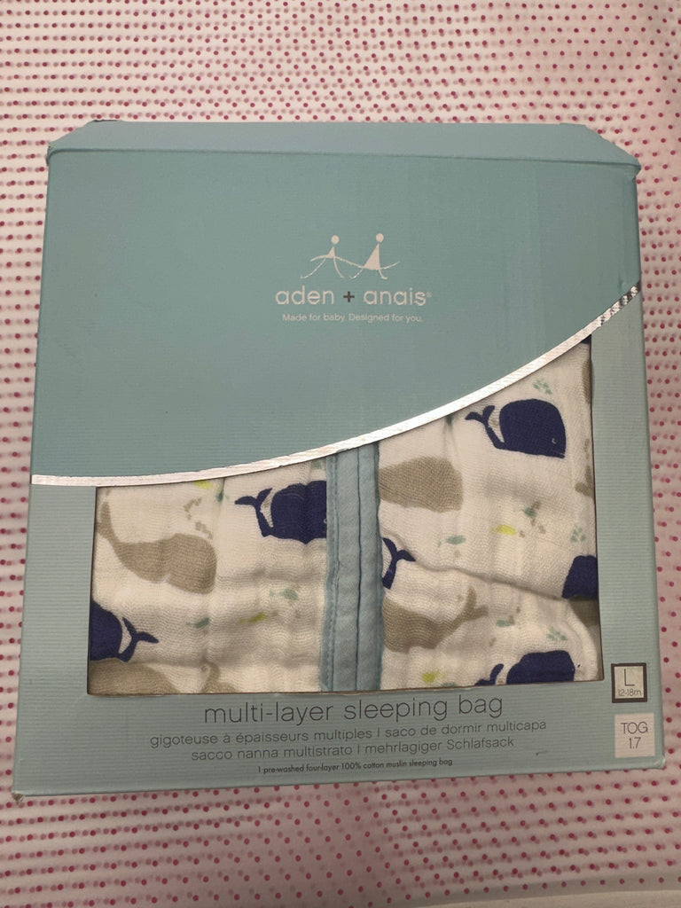 Aden & Anais multi-layer sleeping bag 12-18mths