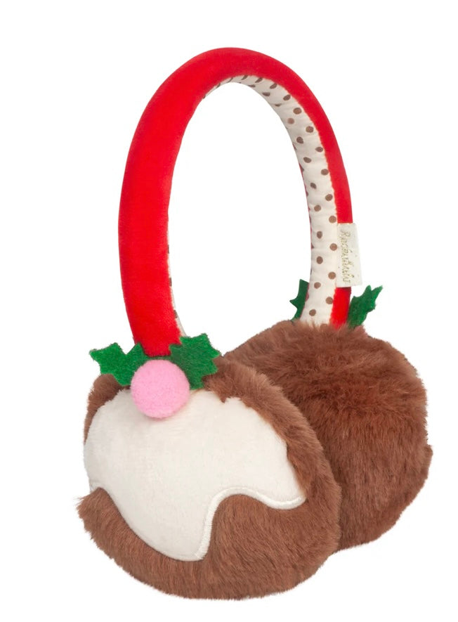 Rockahula Christmas Pudding Earmuffs