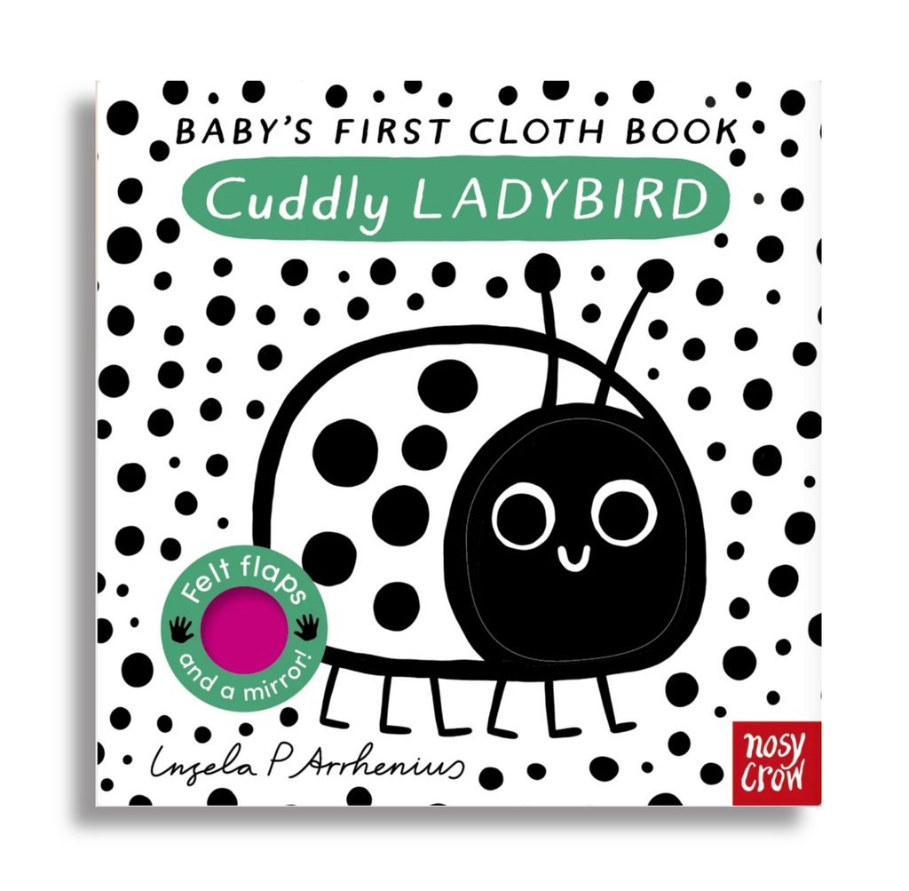 Baby's first cloth book, Cuddly ladybird