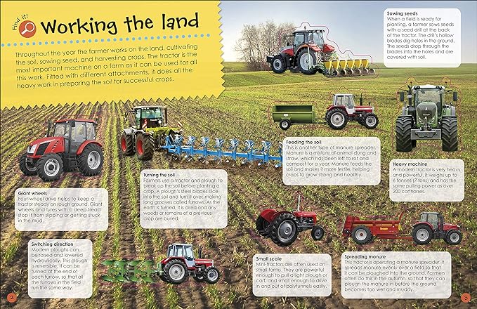 Ultimate sticker book: Tractor