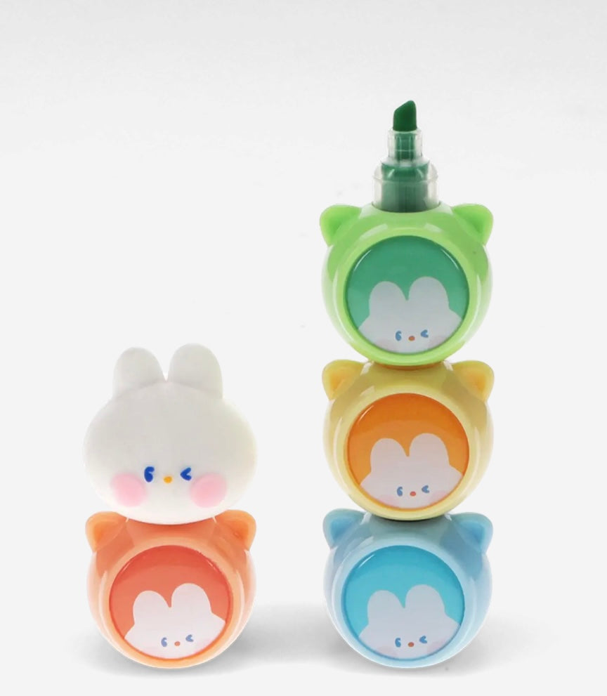 Rex London Bunny Stackable Highlighters