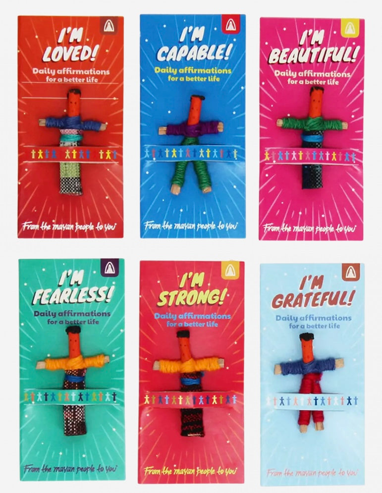Rex London Mini Worry Dolls - Self Affirmations