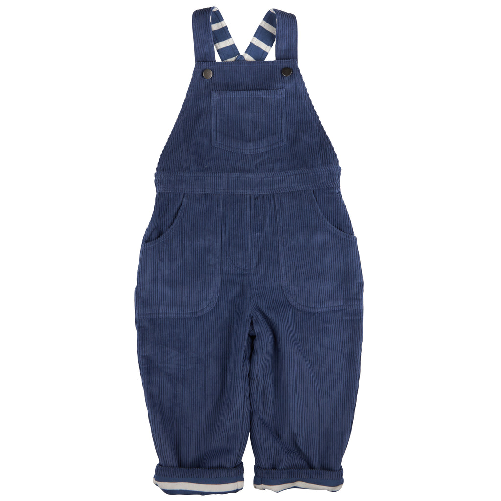 Pigeon Lined Dungarees, Night blue