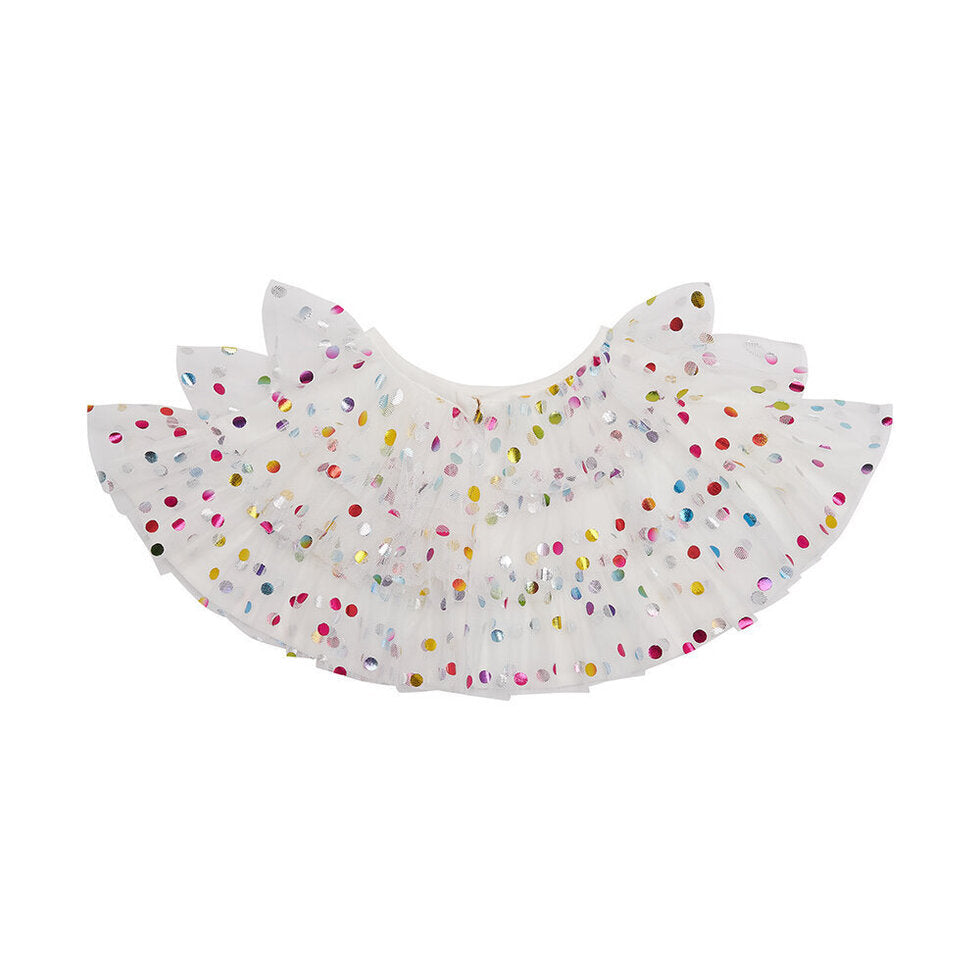 Bob & Blossom White Spot Layer Cape