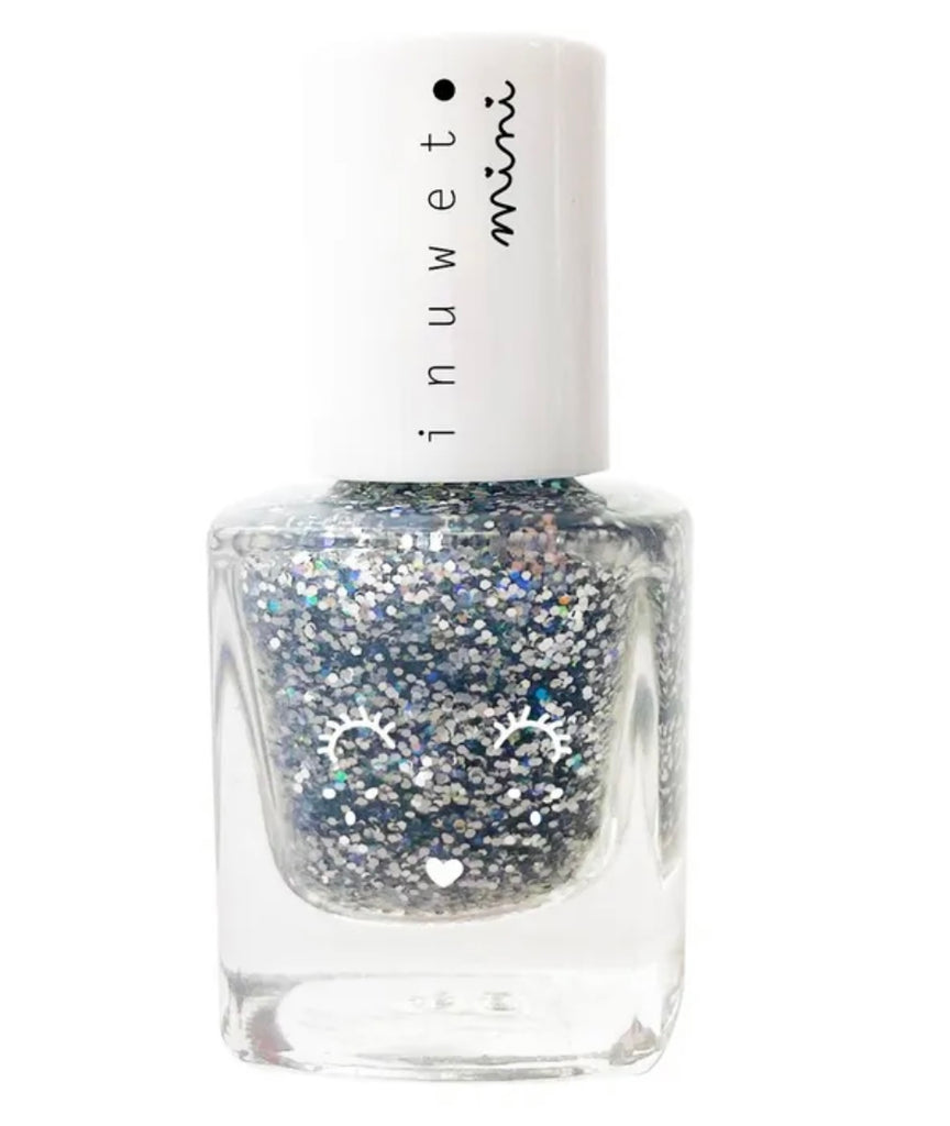 INUWET Water-based Nail Polish -     Silver Dreamer