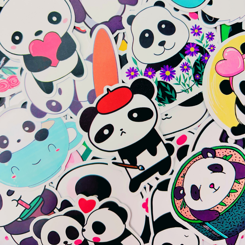 Cute Pandas Random Sticker