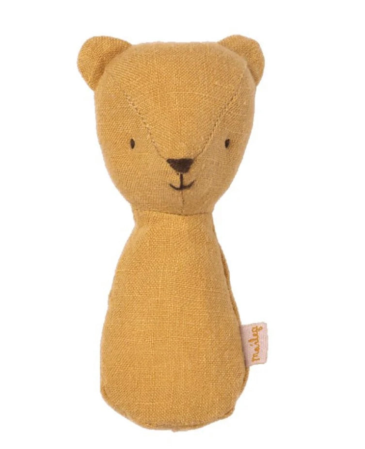 Maileg Teddy Rattle - Dusty Yellow