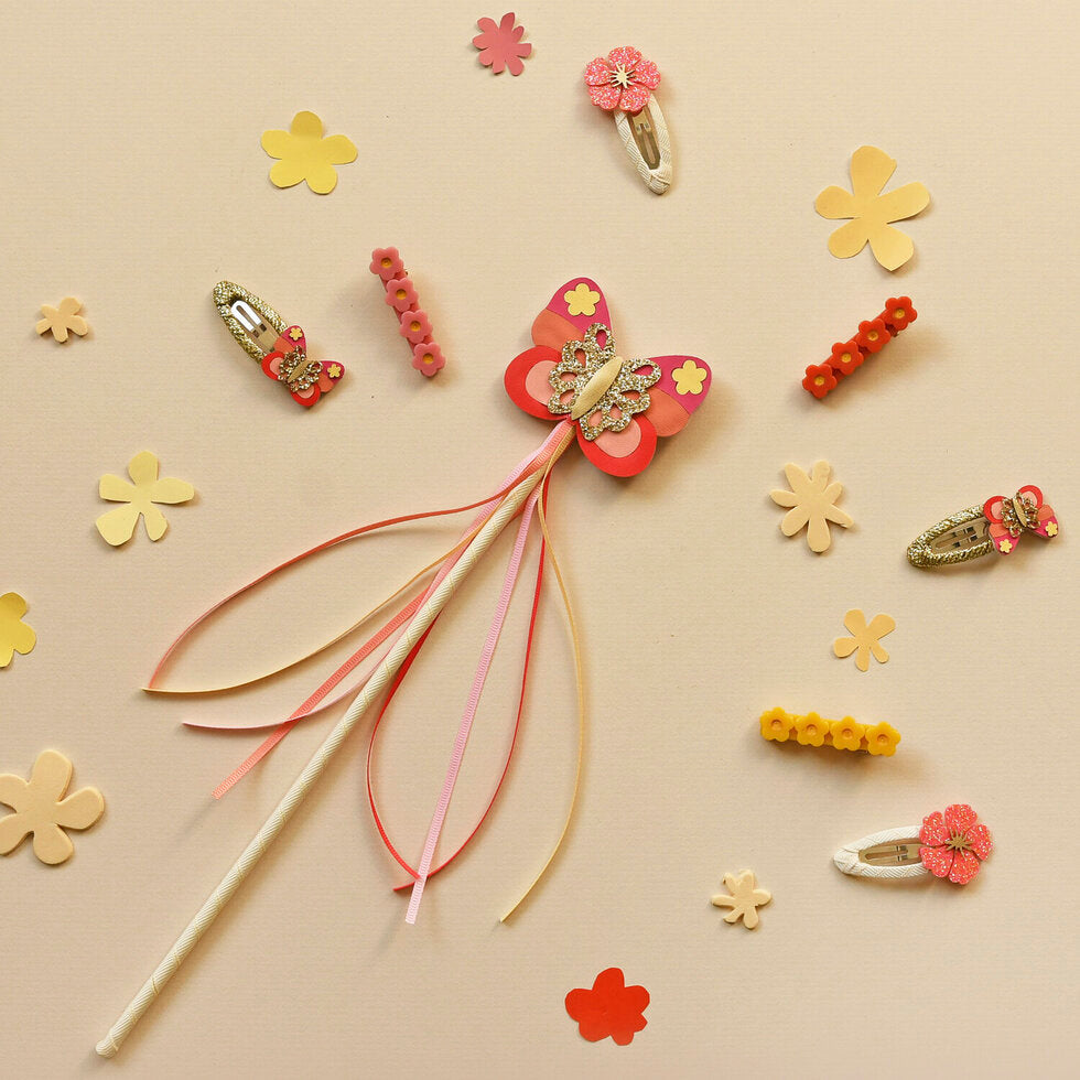 Rockahula Acrylic Flower Clip Set