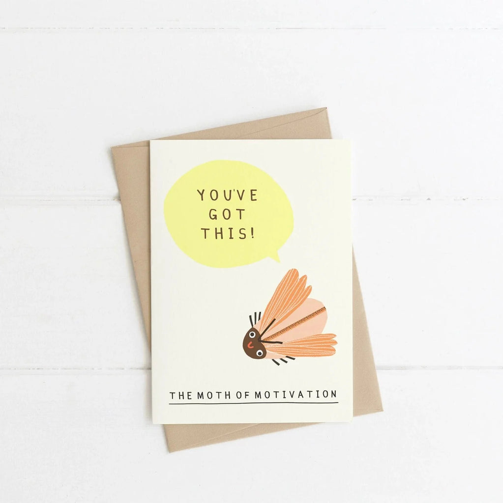 Darcie Olley Moth of Motivation Card